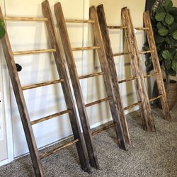 Hand Made Blanket Ladders