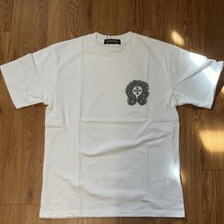 Chrome Hearts White graphic tee size M