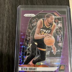 /35 2024 Panini Prism Kevin Durant (Purple Pulsar) #187 