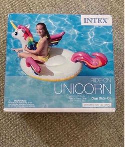 Giant Unicorn Pool Float