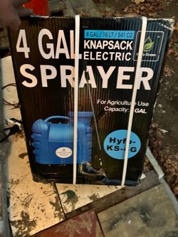 Brand new Hyfo 4 Gallon Electric Knapsack Sprayer