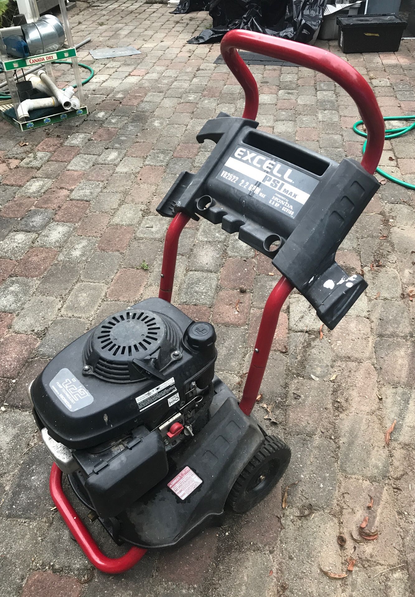 HONDA Presher washer EXCELL VR2522 2.2 GPM max 5.5 HP CCV 160 for Sale
