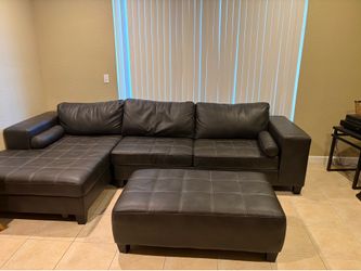 Brown Sectional