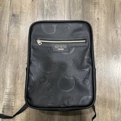 Black Guess Laptop Backpack/ Work Bag
