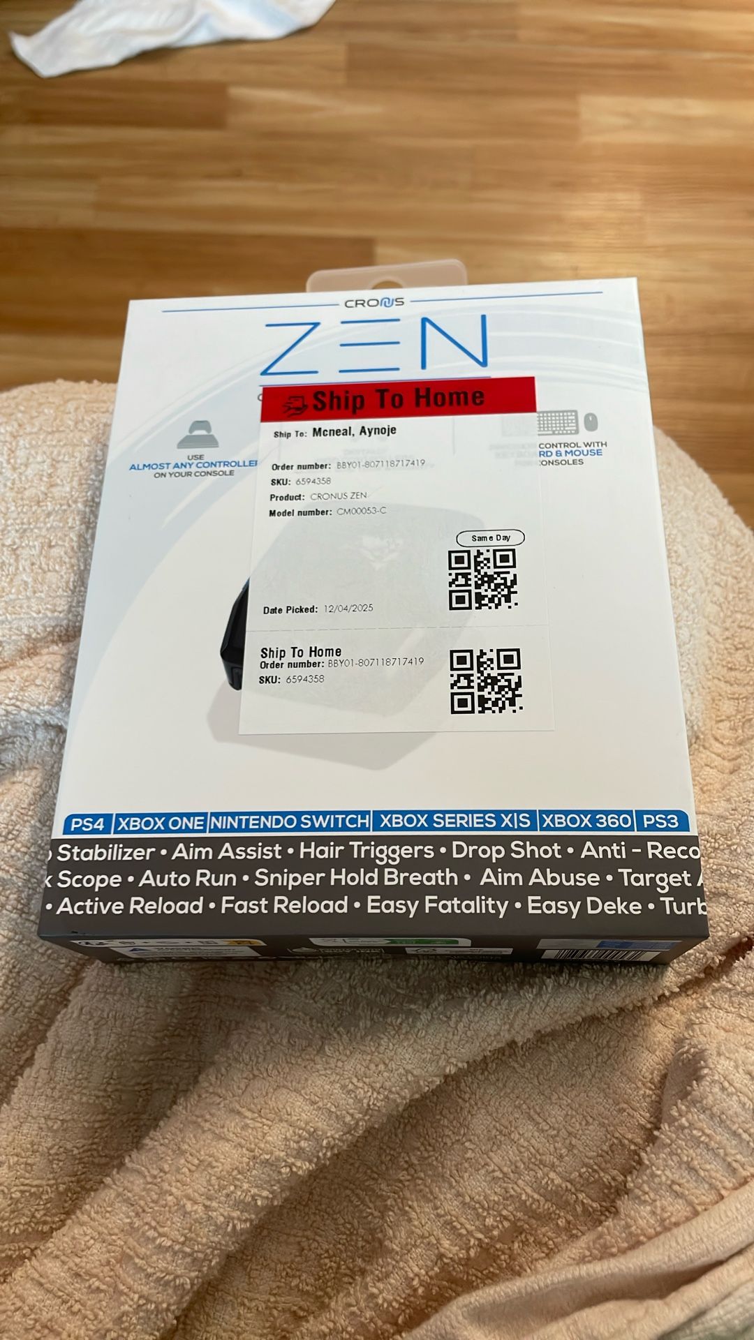 Chronus Zen (Extra, Don’t Need)