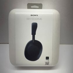 SONY WH-1000XM6/B WIRELESS NOISE CANCELING HEADPHONES BLACK (CMP129128)