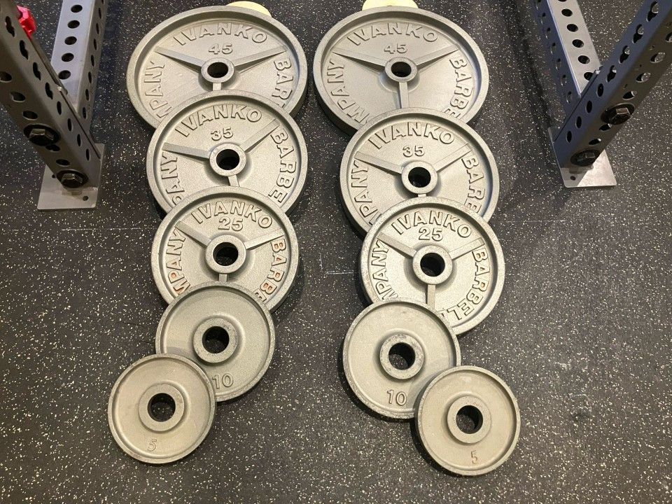 RARE Premium Olympic Weight Set Ivanko 