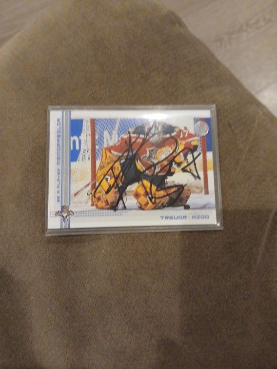 Signed Trevor Kidd Card