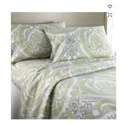 Southshore Linen (Classic Paisley Ultra Soft) 4 piece sheet set (Queen)