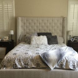 King Bed Frame And Headboard 