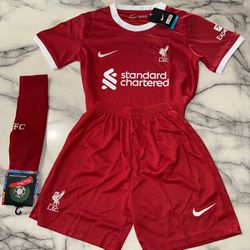 Liverpool Kid Uniform, Liverpool Jersey 7-12yrs 