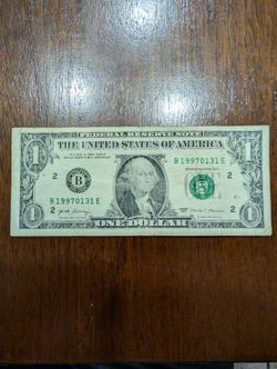 One Dollar Birthday Anniversary Serial Number 