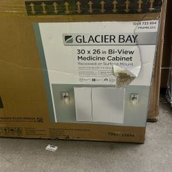 30x26” Bi View Medicine Cabinet 
