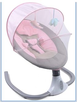 Baby rocking seat with music and toys
