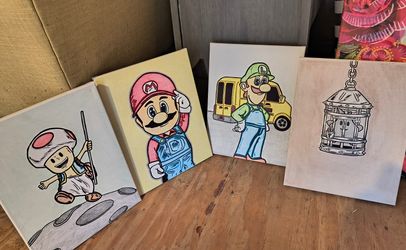 Hand Drawn Canvases $45 For All