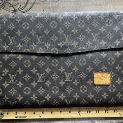 Vintage Louis Vuitton Monogram Portfolio / Document Sleeve / Clutch