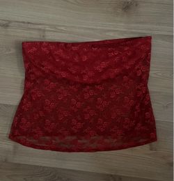 red tube top