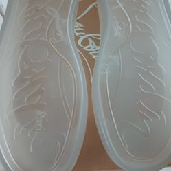 Christian Louboutin Clear Rubber Shoes Covers 