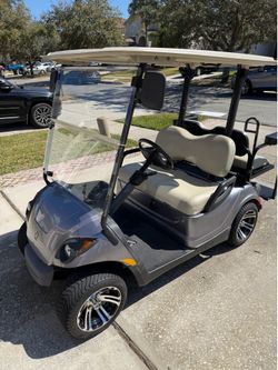 2007 Yamaha Electric Golf Cart-Custom Rims