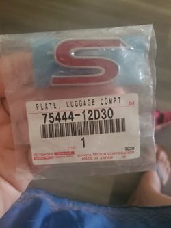 Sport Toyota Corolla Emblem