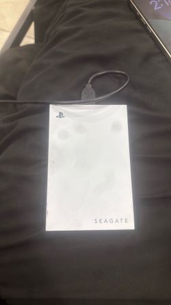 Seagate PlayStation External Hard Drive 2tb