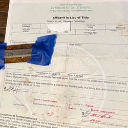 Memorabilia ‘89 Dodge Cummins collectors, Paperwork , Dodge Diesel W-250 Truck Pickup W-350 Rare 1st Gen