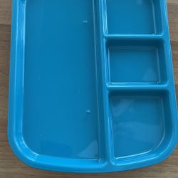 4 Pc 4 Compartment Kids Tray