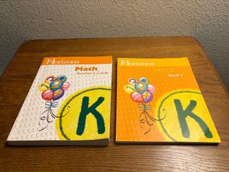 Horizons Math Kindergarten Teacher's Guide & Book 2