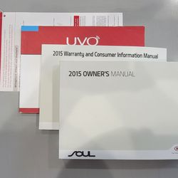 OWNERS MANUAL- 2015 kia soul