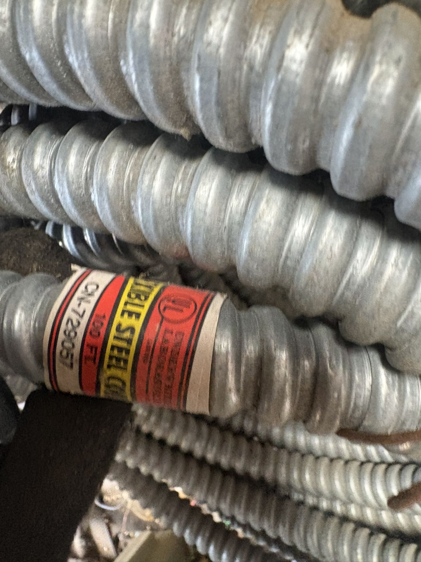 100ft Of 3/4” Flexible Alloy-Aluminum Conduit