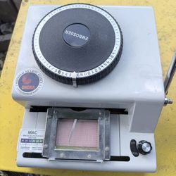 Embosser Machine – Heavy Duty Lettering Machine