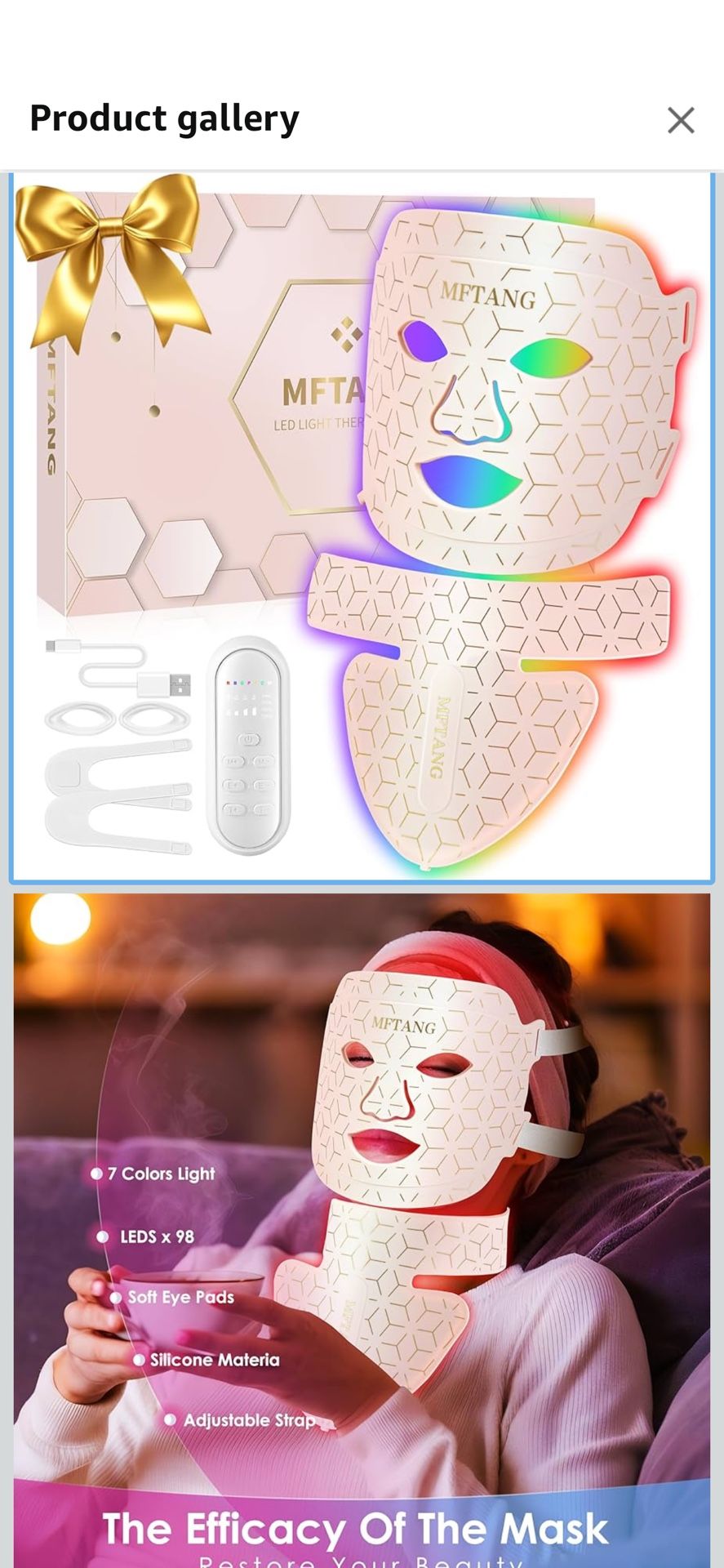 Therapy Silicone Facial Mask