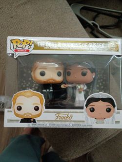 the Duke and duchess of Sussex Funko Pop