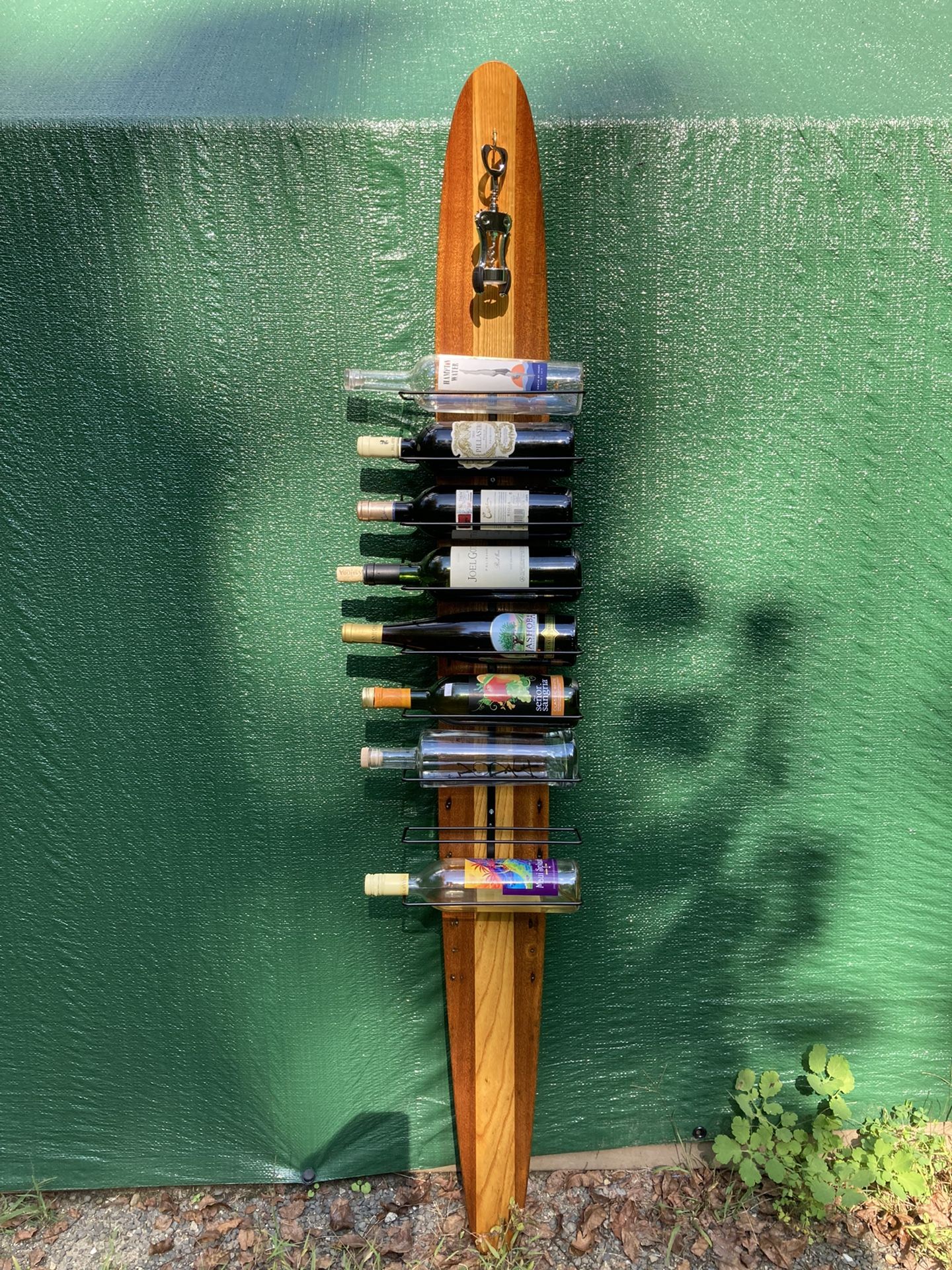 Awesome Water Ski Wine Rack