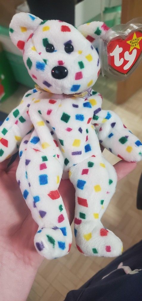 TY Beanie Babie "TY 2K" From 2000 Collectible