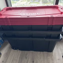 Storage Bins XL With Rollers 