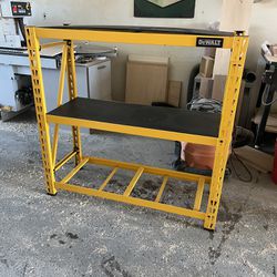Dewalt Yellow 3-Tier Steel Garage Storage Shelving Unit