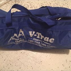 V Trace tire chains (cable style) NEVER USED!