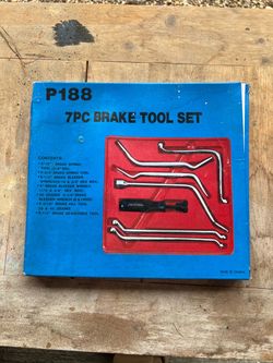 7pc Brake Tool Set