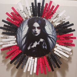 Halloween Goth Girl Very Cute.