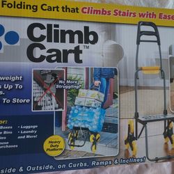 Cart That Climbs Stairs With Ease
