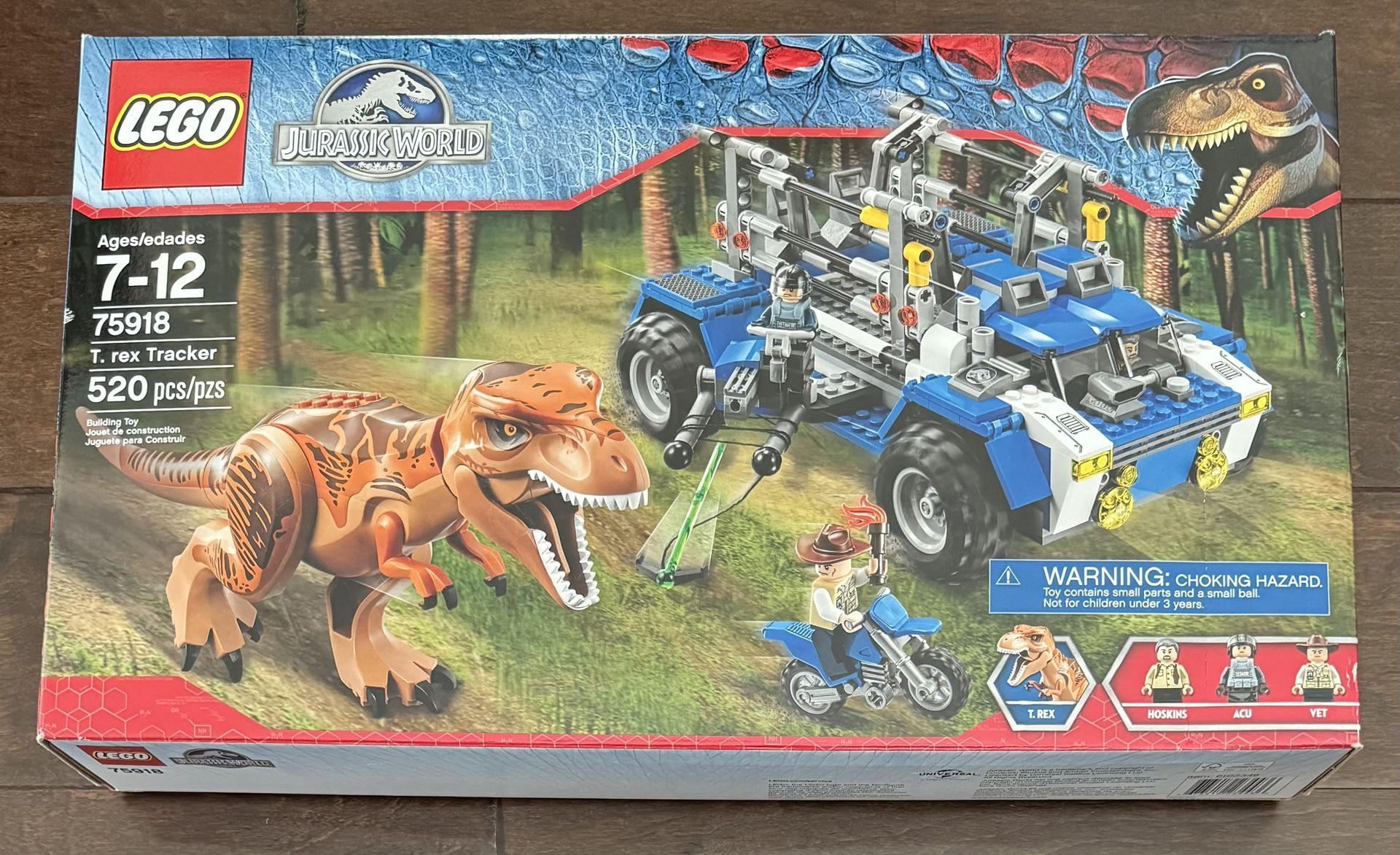 Lego Jurassic World T. Rex Tracker 75918