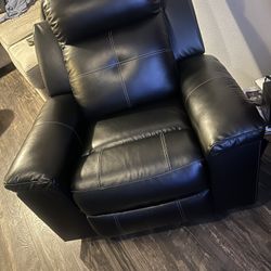 Nice Recliner W/lights Underneath