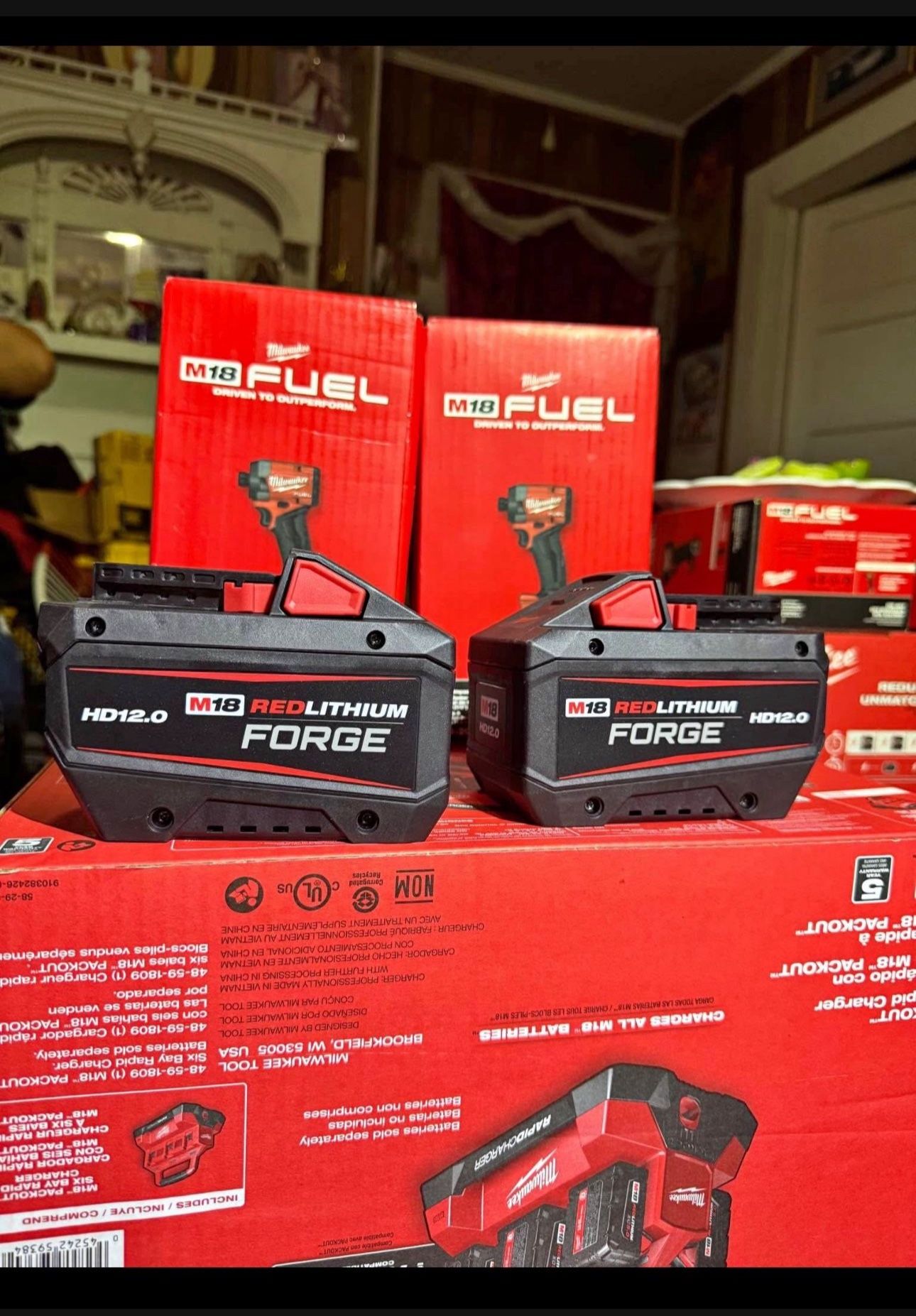 🔥 New Forge 12.0 Milwaukee M18 Battery