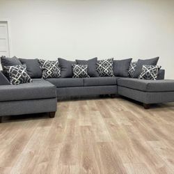 Sectional Grey Olive 