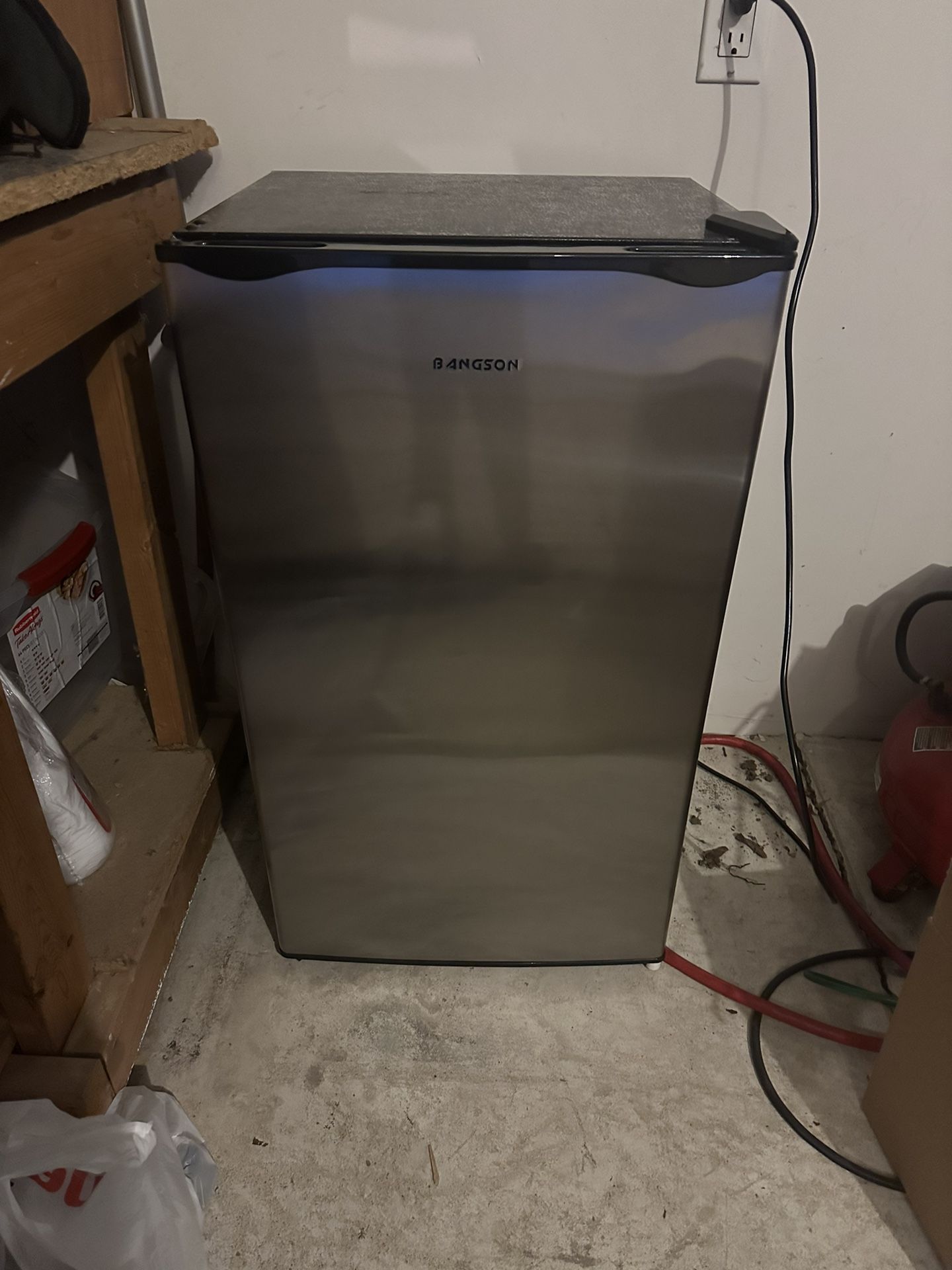 compact fridge with freezer. brand new