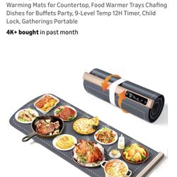 Brand New : Warming Mat for Food Extra Large 36"x16"