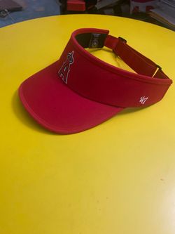 Los Angeles Angels MLB '47 Red Visor One Size Adjustable Embroidered Logo Hat