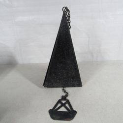 Camden Reach Buoy Wrought Iron/Steel Bell Wind Chimes 25" Overall Height
