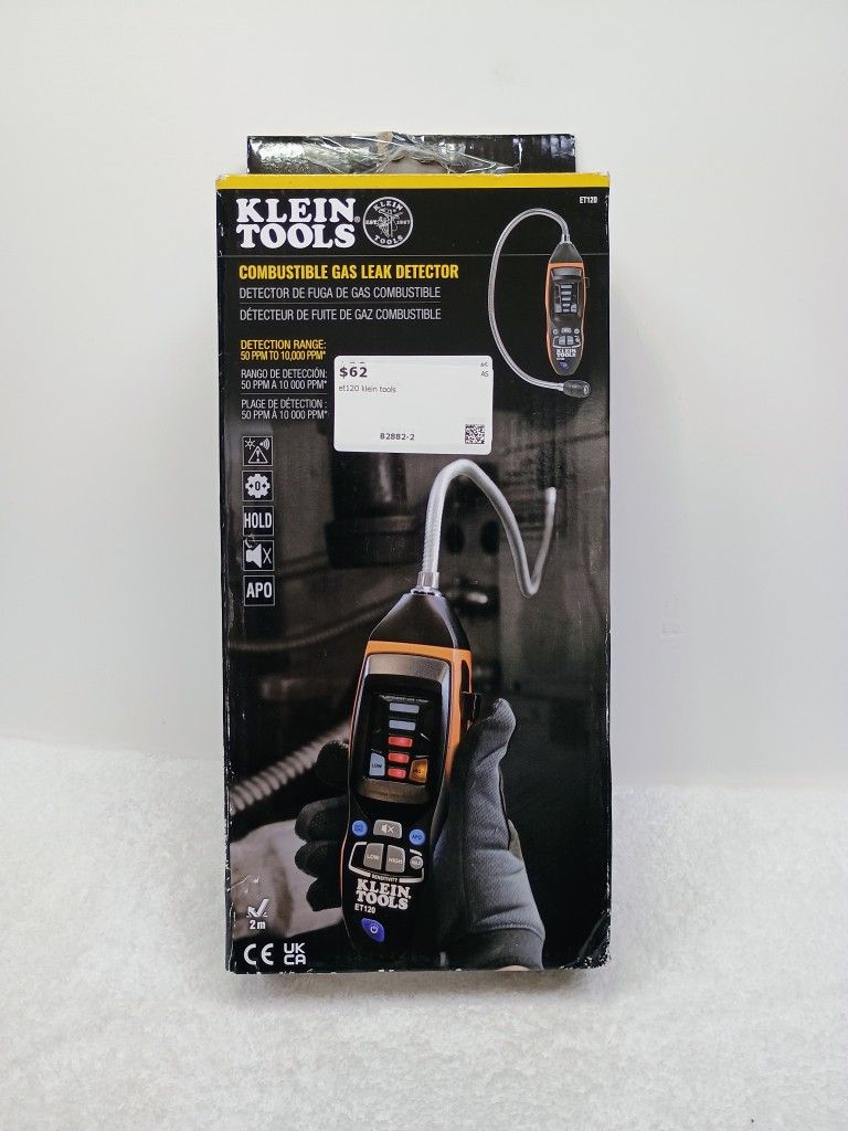Klein Tools Combustible Gas Leak Detector
ET120